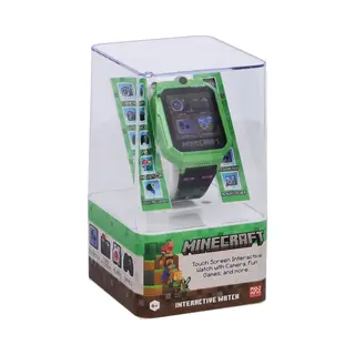 Accutime Horloge Smartwatch Minecraft Met 26 Games Voor Kinderen.