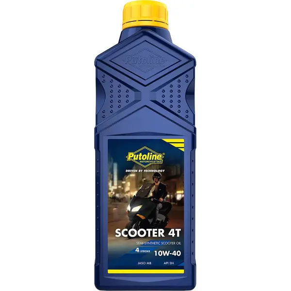 4-Takt Öl 10W40 Putoline Scooter 4T Halbsynthetisch 1L thumbnail