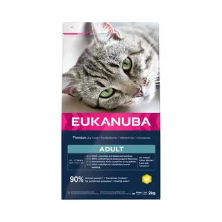 Eukanuba Trockenfutter Mit Huhn Für Erwachsene Katzen 2 Kg