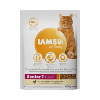 Iams Kat Senior Kip - 800 Gr