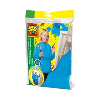 Ses Creative kliederschort blauw 3 - 8 jaar One Size