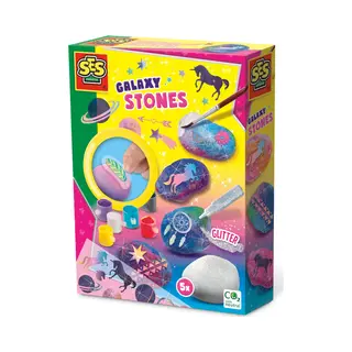 Ses Creative Painting galaxy stones