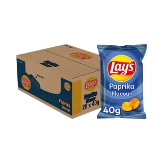 Lay's Chips Paprika - Chips - 20 X 40 Gram