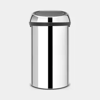 Brabantia Touch Bin, 60 L - Brilliant Steel