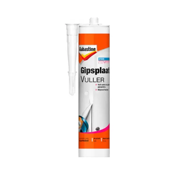 Alabastine Gipsplaatvuller Wit 0,31 l thumbnail