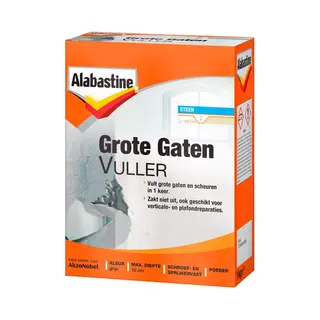 Alabastine Grote gatenvuller Grijs 1 kg