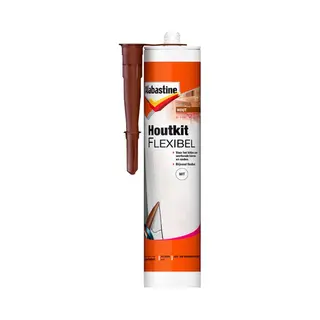 Alabastine Houtkit flexibel Wit 0,3 l