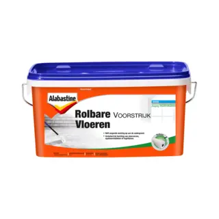 Alabastine Rolbare Voorstrijk Vloeren - Transparant - 2, 5 Liter
