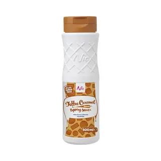 Nic Toffee Karamel Topping - Voor Desserts En Drankjes - 50 Cl Fles