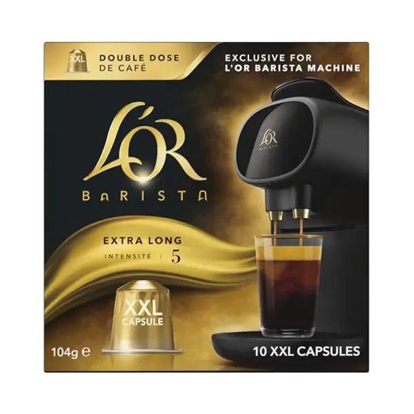 Koffiecapsules, Extra Lang, Intensiteit 5, Compatibel Met L'Or Barista L'Or thumbnail