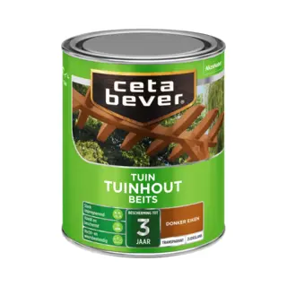Cetabever Transparante Tuinhout Beits - Donker Eiken - 0, 75L