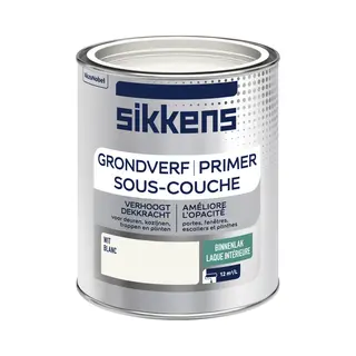 Sikkens Grondverf Binnen - Wit - 0, 75L