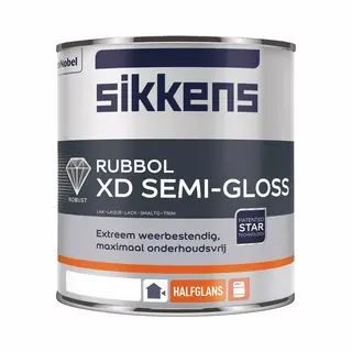 Sikkens Rubbol Xd Semi Gloss - Op Kleur Gemengd - 1L - Lak