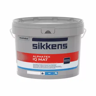 Sikkens Alphatex Iq Mat - Op Kleur Gemengd - 5L