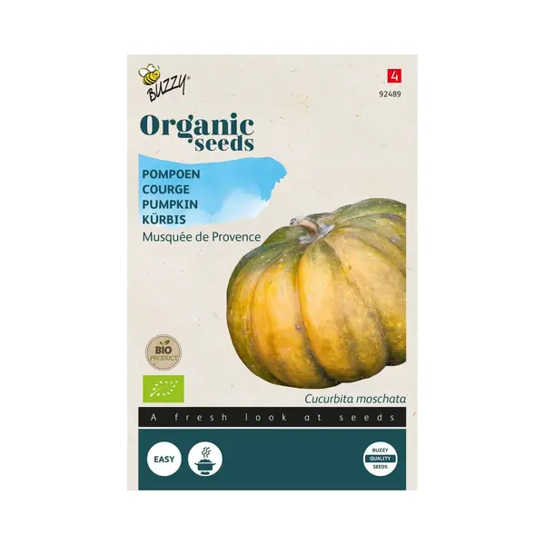 Buzzy® Organic Pompoen Musquée De Provence (Bio) thumbnail