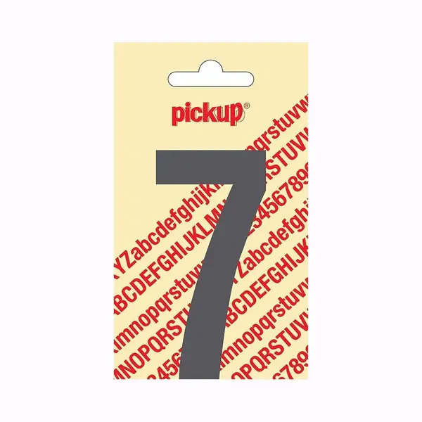 Pickup Plakcijfer Nobel Grijs - 90 Mm 7 thumbnail