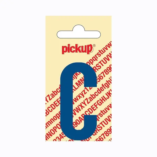 Pickup Plakletter Nobel 60 Mm Blauw C - 31052060C thumbnail