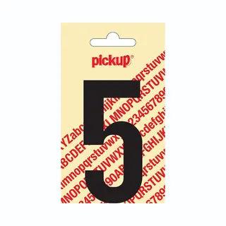 Pickup Plakcijfer Nobel 90 Mm Zwart 5 - 310020905