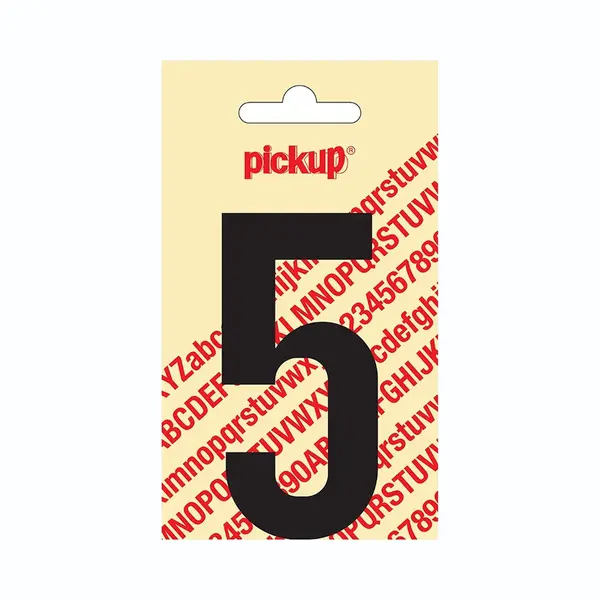 Pickup Plakcijfer Nobel 90 Mm Zwart 5 - 310020905 thumbnail