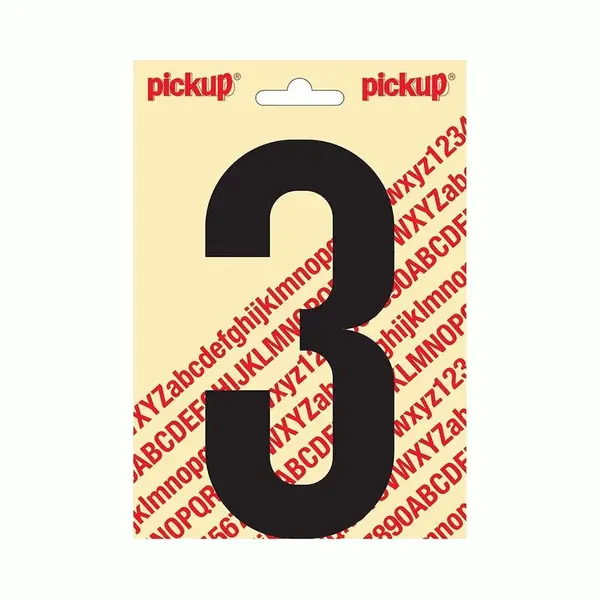 Pickup Plakcijfer Nobel 150mm Zwart 3 - 310021503 thumbnail