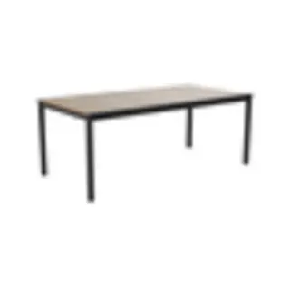 Keter 260574 tuintafel Zwart, Hout Rechthoekige vorm