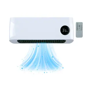 Wandheizgerät, 2000 W, Mit Fernbedienung, Weiß - Alpina