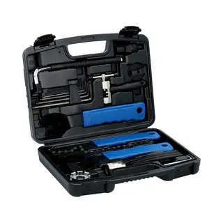 Kinzo Fiets Reparatieset 21-Delig - Fietsreparatieset Met Koffer - Fietsgereedschap Voor Reparatie En Onderhoud - Fiets Gereedschap En Accessoires