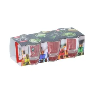 Alpina Shotglaasjes 45 Ml 6 Stuks., Cocktailglazen, Transparant