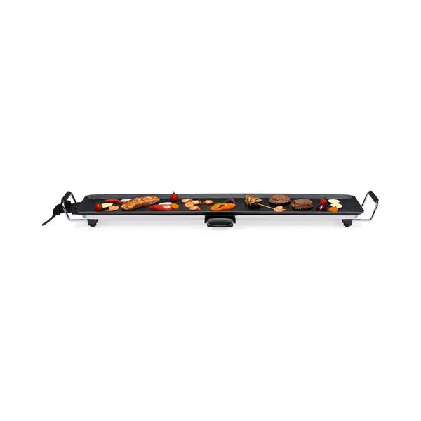 Alpina Teppanyaki Griddle Xxl - Griddle - 100x20cm - 2000W - Einstellbarer Thermostat - Antihaftbeschichtung - Schwarz thumbnail