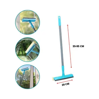Alpina Ruitenreiniger Ext 55-95cm, Ruitenreiniger, Blauw, Grijs