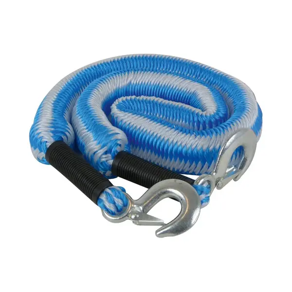 Carpoint Sleepkabel Tuv Stretch 2 Ton 4 Meter Blauw/wit In Zipperbag thumbnail