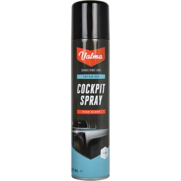 Valma 1831316 Kunststoffpflegemittel Inhalt, 400ml, Schwarz, Spraydose thumbnail