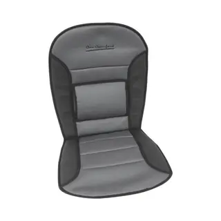 Carpoint Stoelkussen Comfort 90 X 45 Cm Zwart/grijs