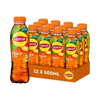 Lipton Ice Tea Peach 50 Cl Per Pet Bottle, Shrink 12 Bottles