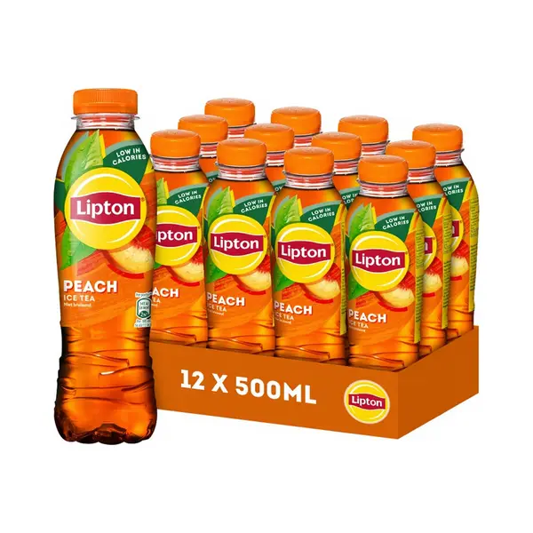 Lipton Ice Tea Peach 50 Cl Per Pet Bottle, Shrink 12 Bottles thumbnail