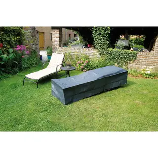 Nature - Tuinmeubelhoes - Beschermhoes Voor Ligstoelen - H40 X 205 X 78cm