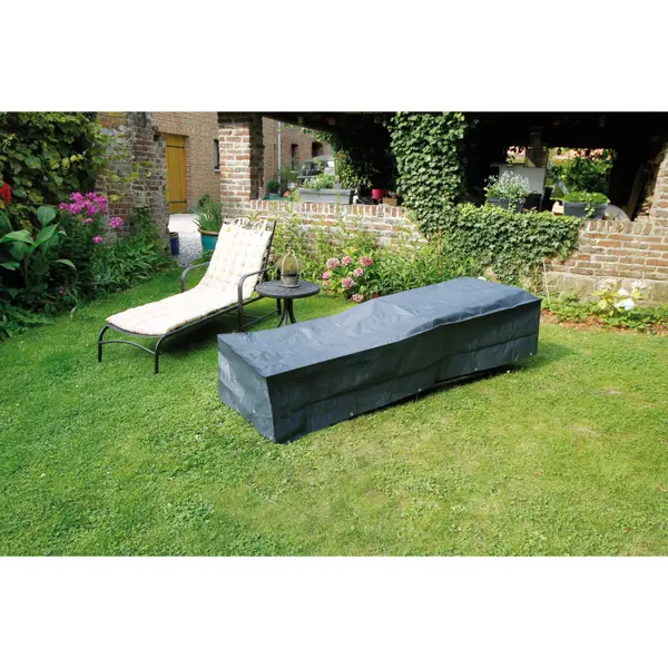 Nature - Tuinmeubelhoes - Beschermhoes Voor Ligstoelen - H40 X 205 X 78cm thumbnail