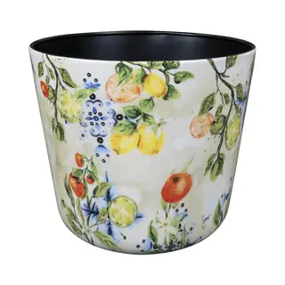 Ts Collection Bloempot Designed By Lammie Metaal 26x23cm Sunny Citrus