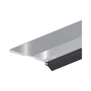 Deltafix Slijtstrip Met Flap Aluminium 1.00m X 50 Mm
