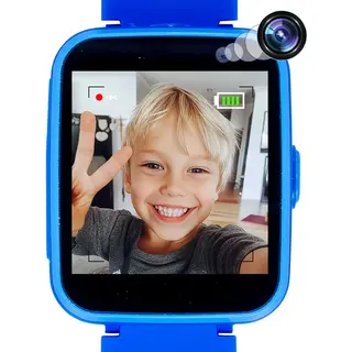 Soundlogic Smartwatch Kinderen Met Camera En Sd-kaart - Rekenmachine, Zaklamp, Alarm, Timer - 9 Spelletjes - Touchscreen - Educatief Speelgoed 3 Jaar - Kids -