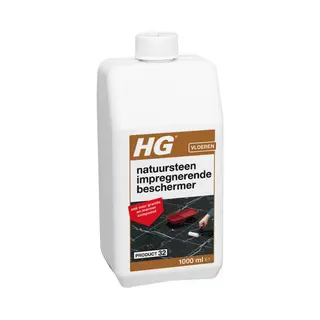 Hg Natuursteen Impregnerende Beschermer (Hg Product 32) - 1L - Tegen Het Intrekken Van Vuil - Ook Voor Granito En Marmer Composiet