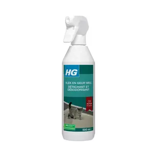 Hg Vlek & Geur Weg Voor Katten 500ml