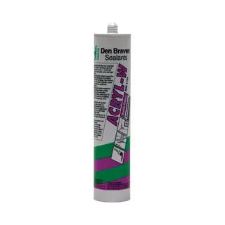 Den Braven Universal Acryl-W Für Innen Und Außen Beton Mauerwerk Fenster Fugen überstreichbar 310ml Grau