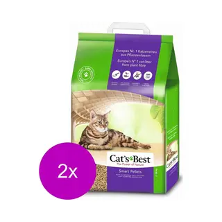 Cat's Best Smart Pallets - Kattenbakvulling - 2 X 20 L