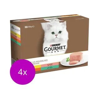 Gourmet Gold Multipack - Kattenvoer - 4 X Mix 12x85 G