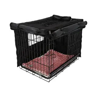 Adori Benchhoes Zwart - Hondenbench - 62x47x49 Cm