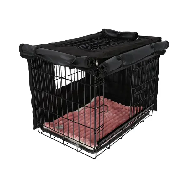 Adori Benchhoes Zwart - Hondenbench - 62x47x49 Cm thumbnail