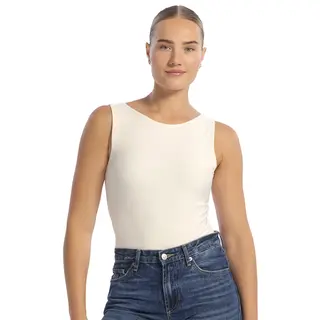 Ten Cate Secrets Singlet Double Layer Off White Voor Dames | Maat S