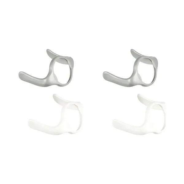 Difrax Losse Handgrepen Babyfles Natural - Zilver En Wit - 4 Stuks thumbnail