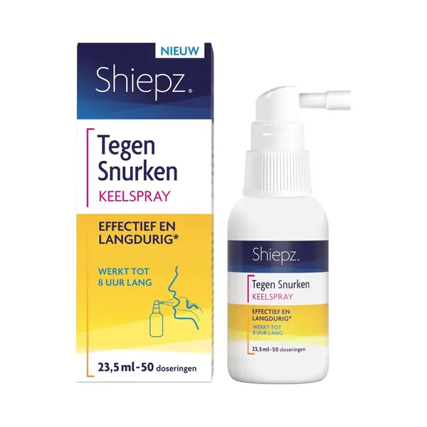 Gratis, Shiepz Tegen Snurken Keelspray 23, 5 Ml thumbnail